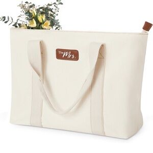 Canvas Bridal Tote
